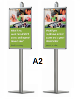 A2 Front Poster Frame Systems