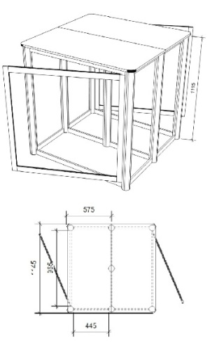 Exhibition Cabinet Small