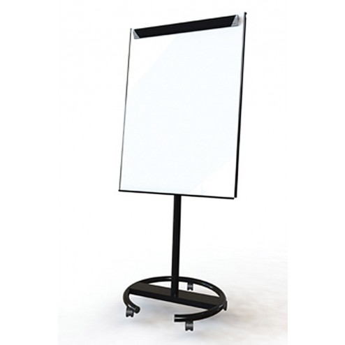 Mobile Whiteboard Easel- BLACK