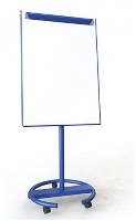 Mobile Whiteboard Easel- BLUE