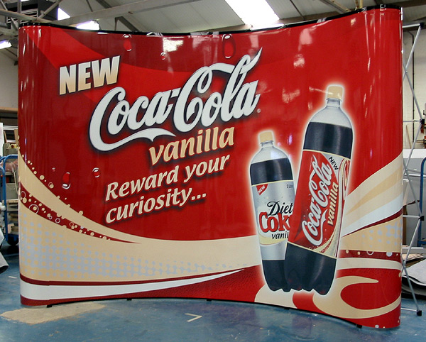 UK Exhibition - Coca Cola Display