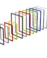 Flip File Coloured Frames
